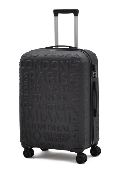 ÇÇS 5167 Ekstra Dayanıklı Orta Ve Büyük 2'li Valiz Seti - Resim 4