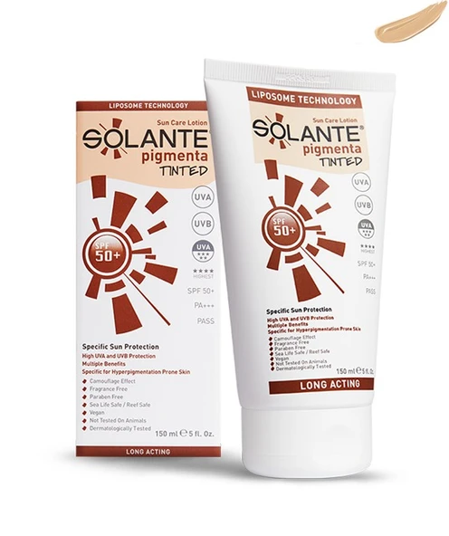 Solante Pigmenta Tinted Spf 50+ Losyon ürün görseli