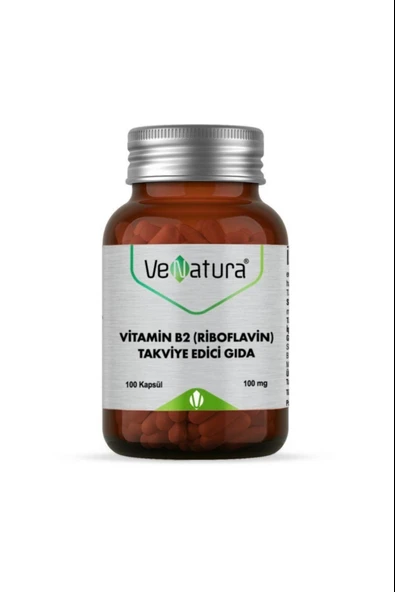 Venatura Vitamin B2 Riboflavin 100 mg 100 Kapsül ürün görseli