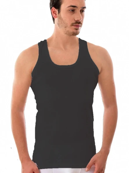 Tutku 102R Ribana Renkli Erkek Atlet - Resim 2