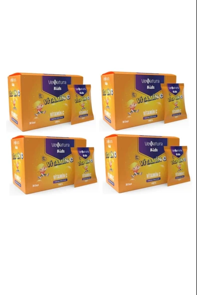 Venatura Kids Vitamin C 30 Saşe 4 Adet ürün görseli