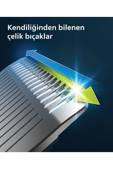 Philips 13'ü 1 Arada Erkek Bakım Seti Mg7920/15-yüz/saç/vücut (ISLAK/KURU KULLANIM) - Resim 3