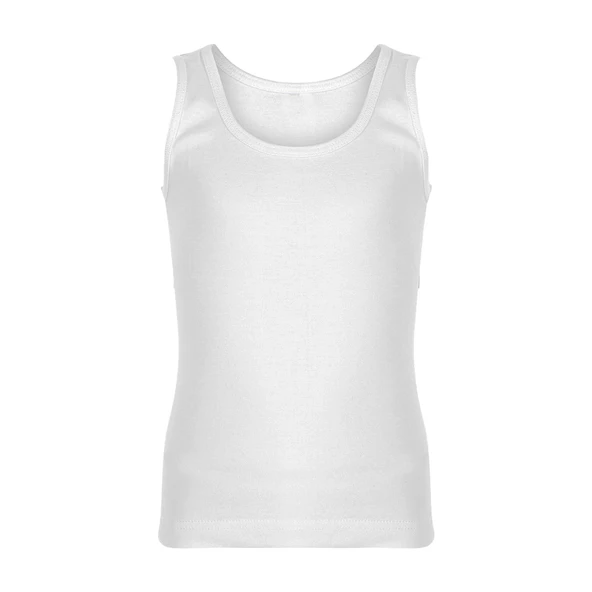 Şahinler EC020 Erkek Çocuk Garson Boy Ribana Askılı Atlet (10-11 Yaş) ürün görseli 1