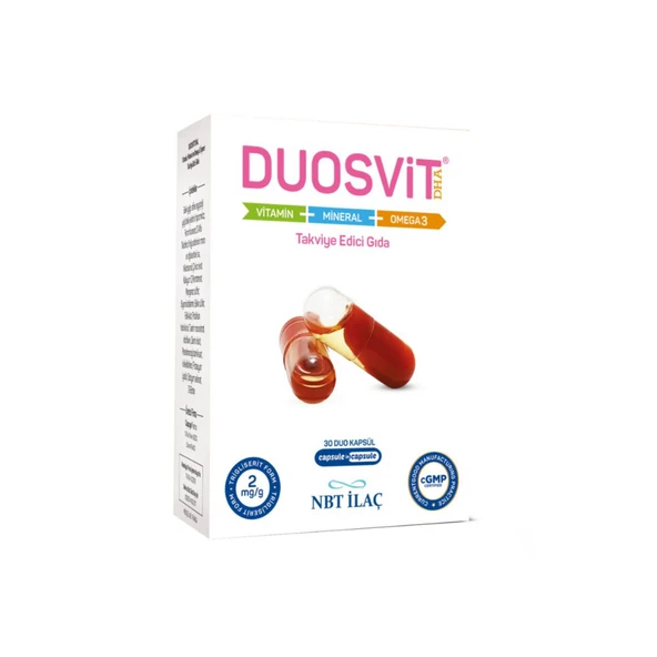 Nbt Life Duosvit DHA 30 Kapsül ürün görseli