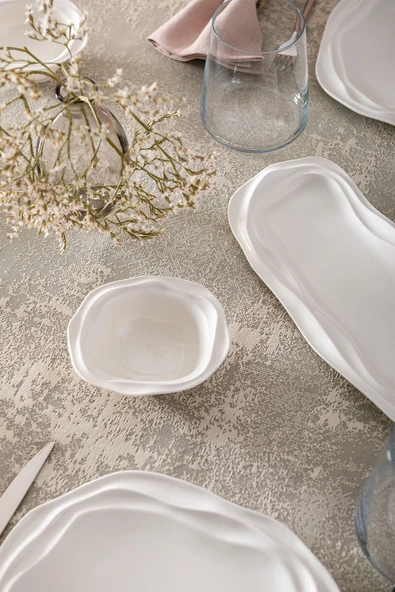 Royal 14 Parça 6 Kişilik Kahvaltı Takımı - Resim 2