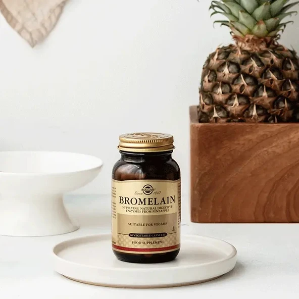 Solgar Bromelain 150 Mg 60 Kapsül - Resim 3