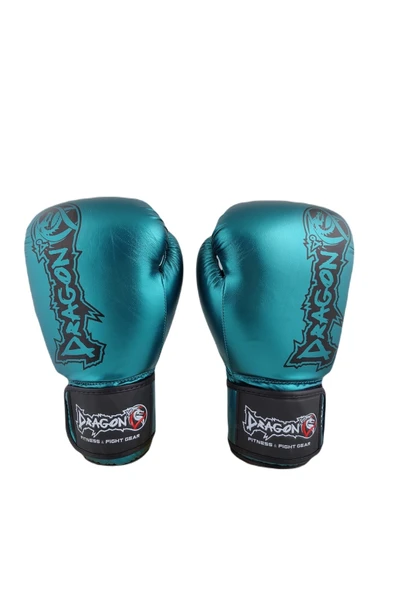 Turkuaz Favela Kick Boks Eldiveni, Boks Eldiveni, Muay Thai Boxing Gloves, Dragon Boks Eldiveni - Resim 3