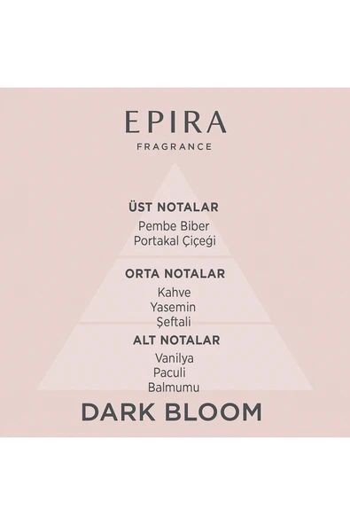 EPIRA DARK BLOOM Kadın Parfüm 50ml EDP - Resim 4