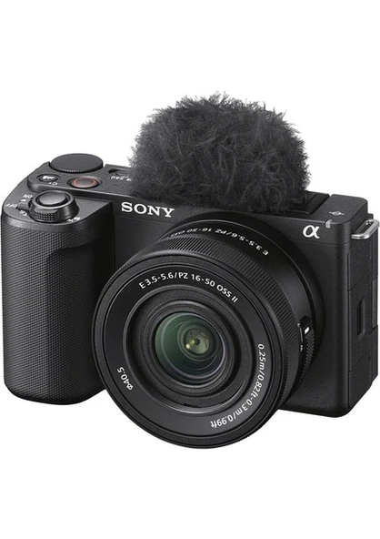 Sony ZV-E10 Iı Vlog Kamerası Gövde + 16-50 mm Motorlu Zum Lens (SELP16502) - Resim 5