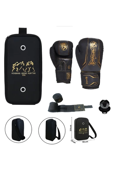 Legacy Kick Boks Eldiveni Boks Eldiveni Muay Thai Eldiveni 3'lü Set ve Eldiven Taşıma Çantalı ürün görseli 1