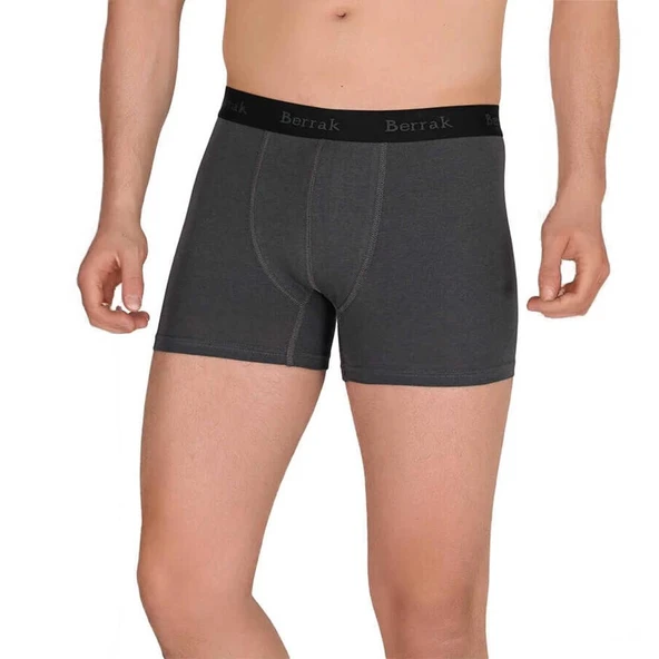 Berrak 4476 Modal Likralı Esnek Erkek Boxer - Resim 4