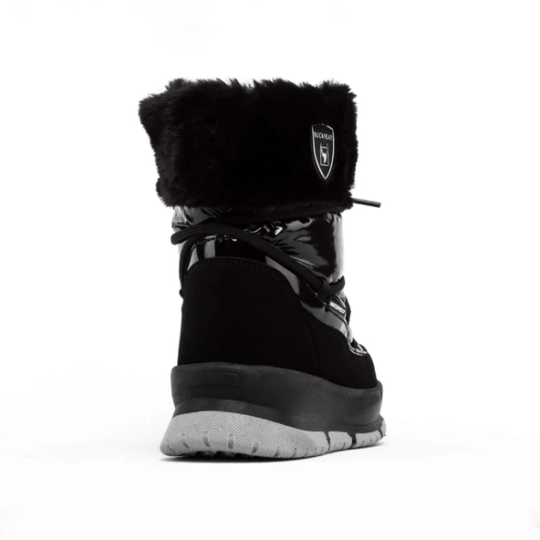 Buckhead 1083 Ego Waterproof Kadın Kar Botu Siyah - Resim 4