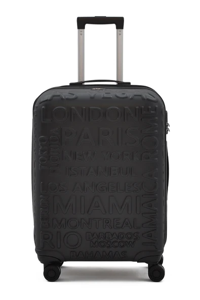 ÇÇS 5167 Ekstra Dayanıklı Orta Ve Büyük 2'li Valiz Seti - Resim 5