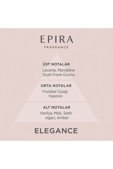 EPIRA ELEGANCE Kadın Parfüm 50ml EDP - Resim 4