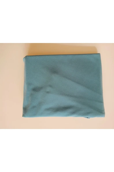 Çıtçıtlı Hijab , Penye Kumaş , Tesettür Bone , Hijab ,çıtçıtlı, Turkuaz Rengi - Resim 4