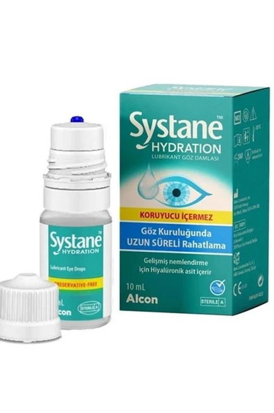Systane Hydration Lubrikant Göz Damlası 10 Ml (SKT:06/2027) ürün görseli 1