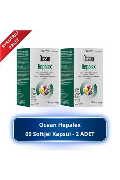 Ocean Hepalex 60 Softgel Kapsül 2 Adet ürün görseli