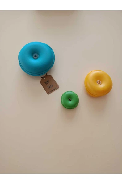 Kablo Düzenleyici Pratik Şarj USB kablo Toplayıcı Cable Turtle Kablo Toparlayıcı Mavi 10 cm - Resim 2