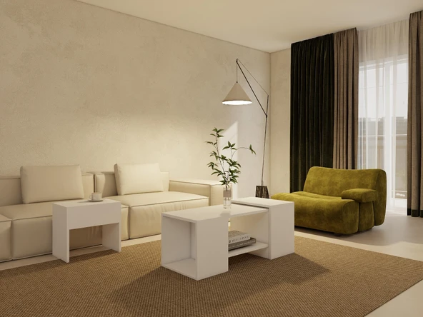 Lupo Orta Sehpa - Resim 4