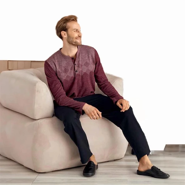 Elitepoint 1109 Erkek Kışlık Pijama Takım ürün görseli 1