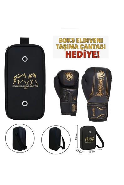 Legacy Kick Boks Eldiveni Boks Eldiveni Muay Thai Eldiveni ve Eldiven Taşıma Çantalı ürün görseli 1