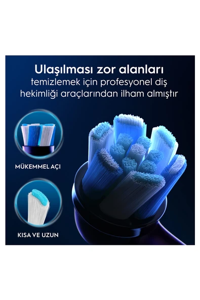 Oral-B İO Ultimate Clean Yedek Başlığı 2 li - Resim 8