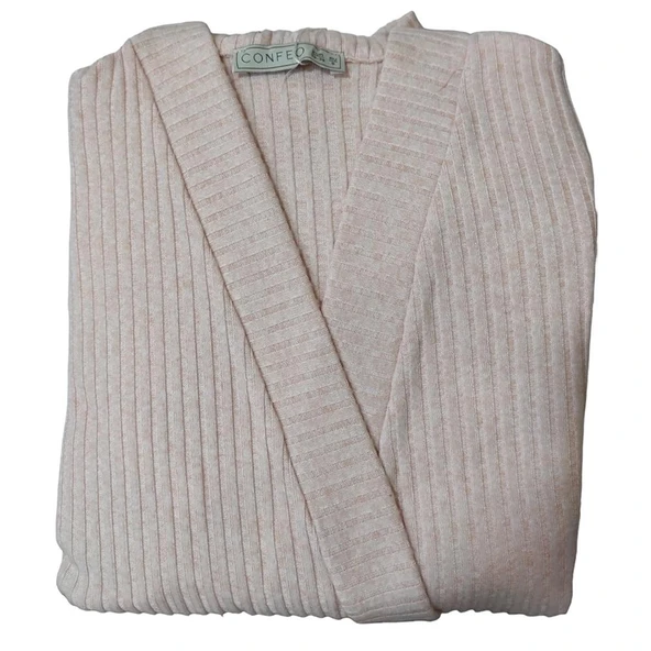 Confeo 840-644 Kadın Kışlık Fitilli Sabahlık - Resim 3