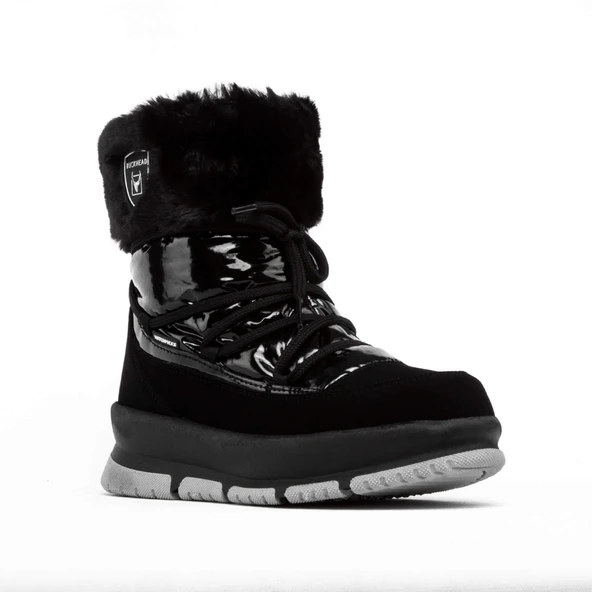 Buckhead 1083 Ego Waterproof Kadın Kar Botu Siyah - Resim 3