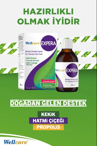 Wellcare Expera Şurup 150 ml - Resim 3