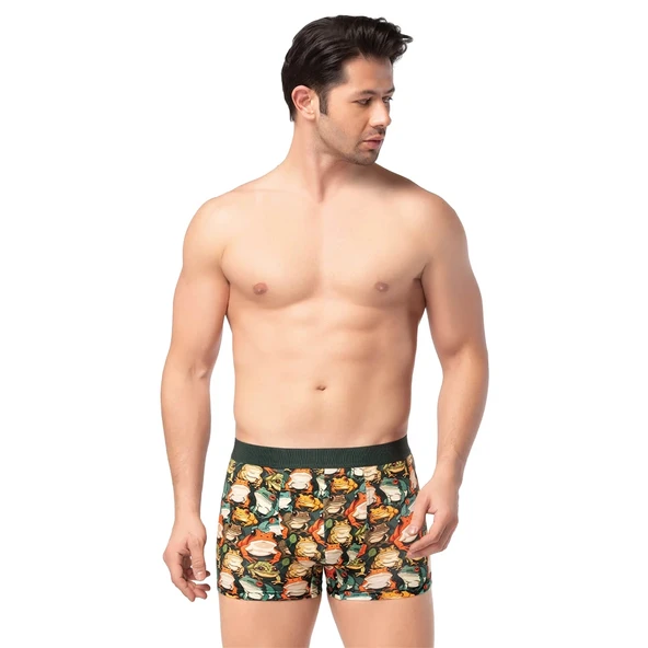Berrak 4431 Dijital Baskı Erkek Boxer - Resim 3