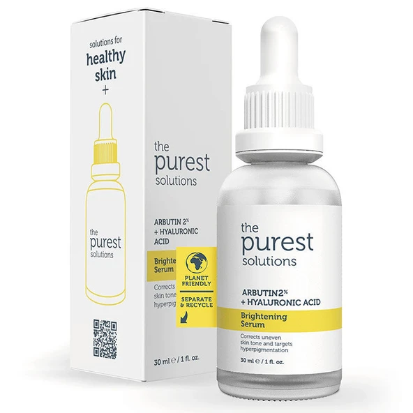 The Purest Solutions Arbutin 2% + Hyaluronic Acid Brightening Serum 30 ml - Resim 4