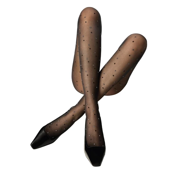 Penti Kadın Shiny Dotted Desenli Külotlu Çorap ürün görseli