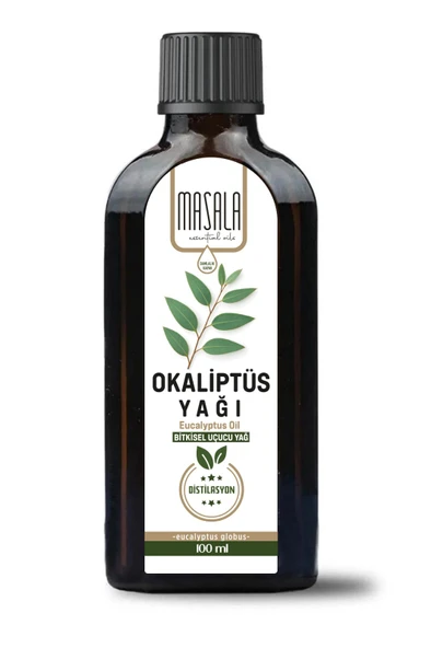 Masala Okaliptus Yağı 100 ml – Saf Uçucu Yağ ürün görseli 1