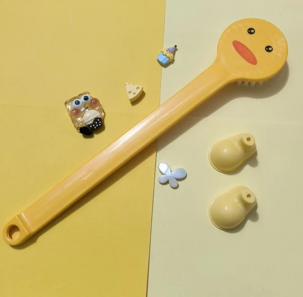 Ördek Tasarımlı Yumuşak Uçlu Vücut Kese Fırçası - Resim 3