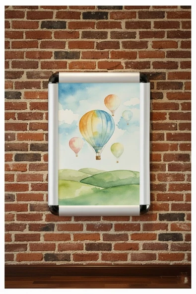 A3 Rondo Çerçeve Tak Çıkar 30x42 cm 1 Adet Afiş Çercevesi Aç Kapa Çerçeve A3 Açılır Kapanır Çerçeve - Resim 5