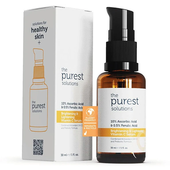The Purest Solutions Brightening + Lightening Vitamin C Serum 30 ml - Resim 7