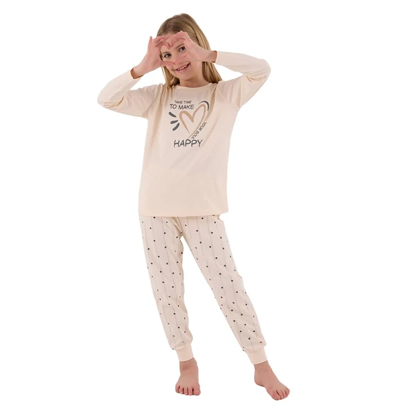 Arnetta AR3434-S Anne Kız Kışlık İkili Pijama Takıım (Anne) ürün görseli 1