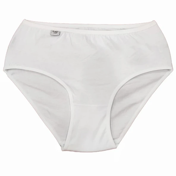 Tutku 922 Ribana Kadın Bato Külot 3lü XL Beyaz ürün görseli 1