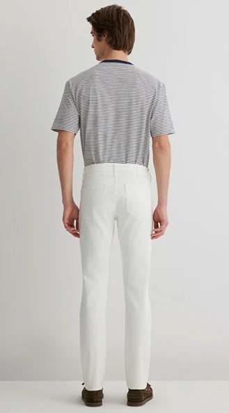 Mavi M0042288003 Jake Mavi Black Beyaz Jean Pantolon Erkek Kot Pantolon - Resim 4