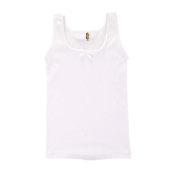 İlke 324 Kız Çocuk Biyeli Geniş Askılı Atlet   (4-5 Yaş) ürün görseli