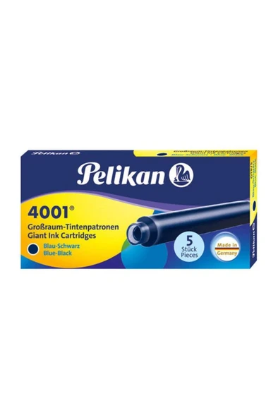Pelikan Uzun Dolma Kalem Kartuşu Mavi 4001 ürün görseli 1