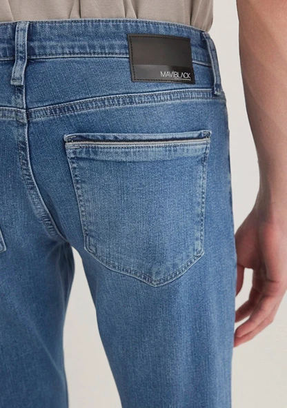 Mavi M0020287863 Hunter Mavi Black Açık Gök Mavisi Jean Pantolon Erkek Kot Pantolon - Resim 9