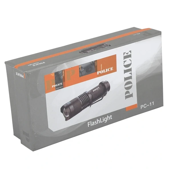 Police Pc-11 Power Led+zoom Kalem Pilli El Feneri - Resim 3
