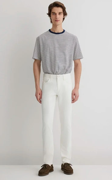 Mavi M0042288003 Jake Mavi Black Beyaz Jean Pantolon Erkek Kot Pantolon - Resim 3