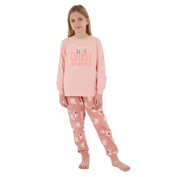 RolyPoly RP3708-2 Kız Çocuk Kışlık İkili Pijama Takım ürün görseli