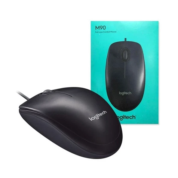 Logitech M90 Optik Mouse - 910-001793 Kablolu USB Mouse ürün görseli