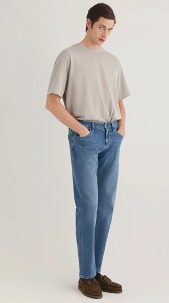 Mavi M0020287863 Hunter Mavi Black Açık Gök Mavisi Jean Pantolon Erkek Kot Pantolon - Resim 4