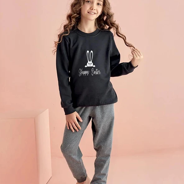 Hmd Yuppi 6257 Kız Çocuk Pijama Takım ürün görseli 1