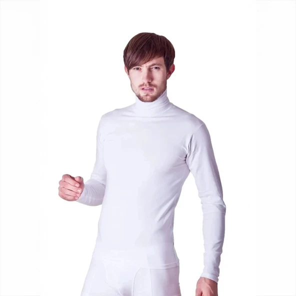 Dono 1251 Erkek Balıkçı Yaka Uzun Kol Atlet ürün görseli 1