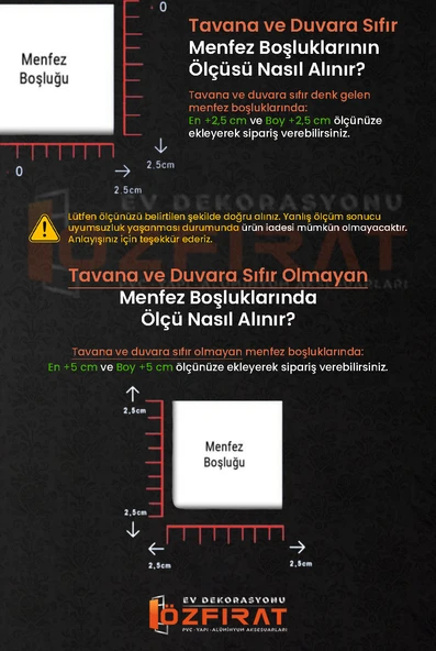 Menfez 55x55 CM / Banyo, Tuvalet - WC Havalandırma Menfezi / Plastik / Beyaz - Resim 5